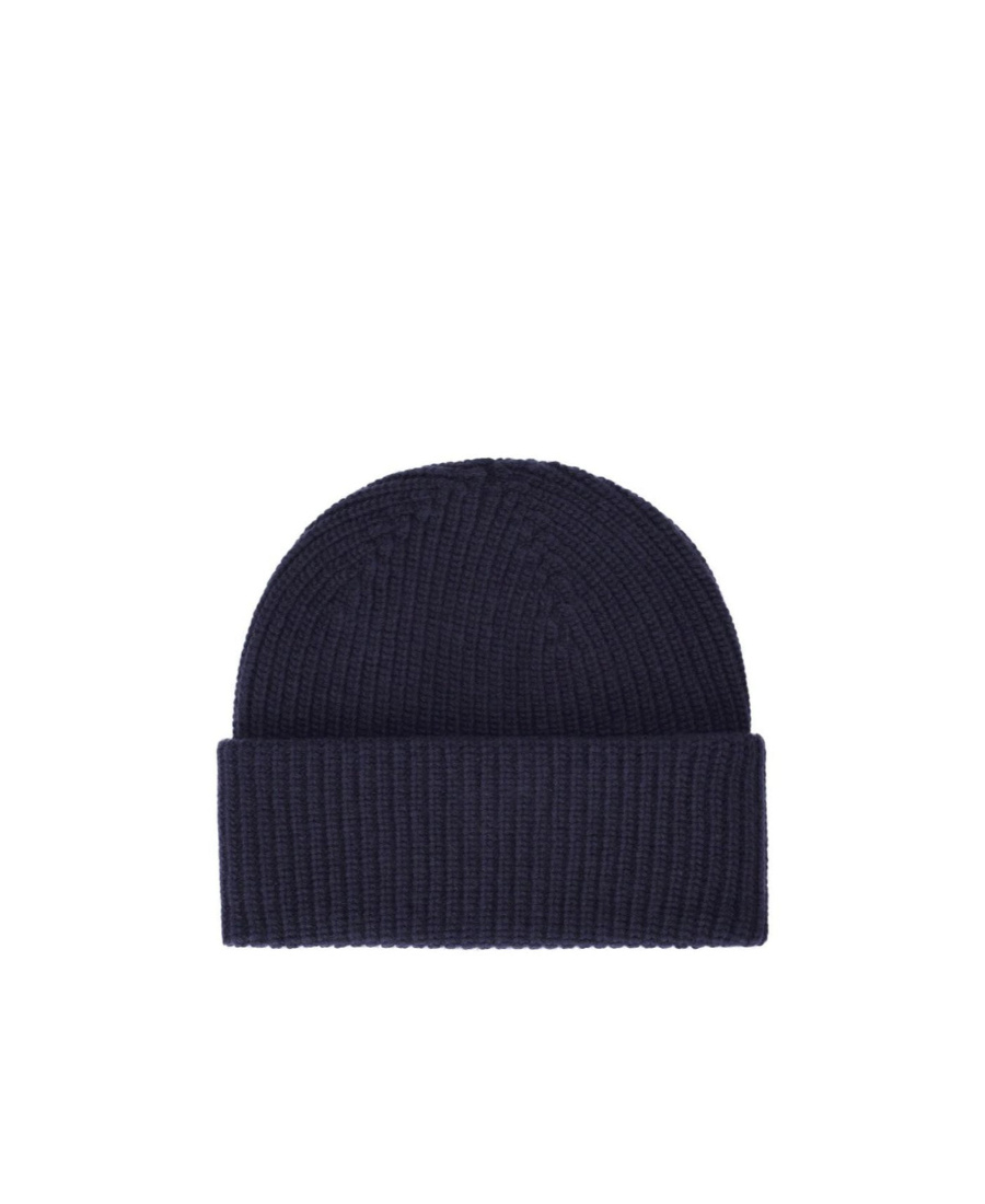 Weekend Max Mara Rib Wool Cap In Black