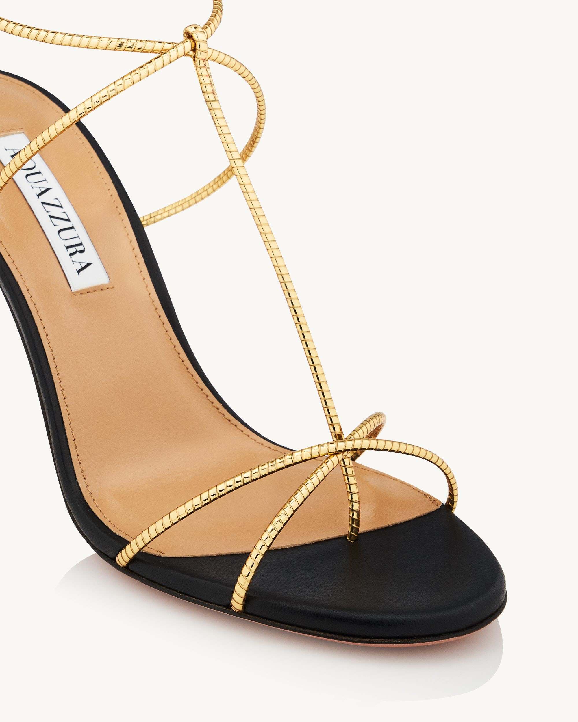Aquazzura Roman Romance 85mm Sandals In Multicolor