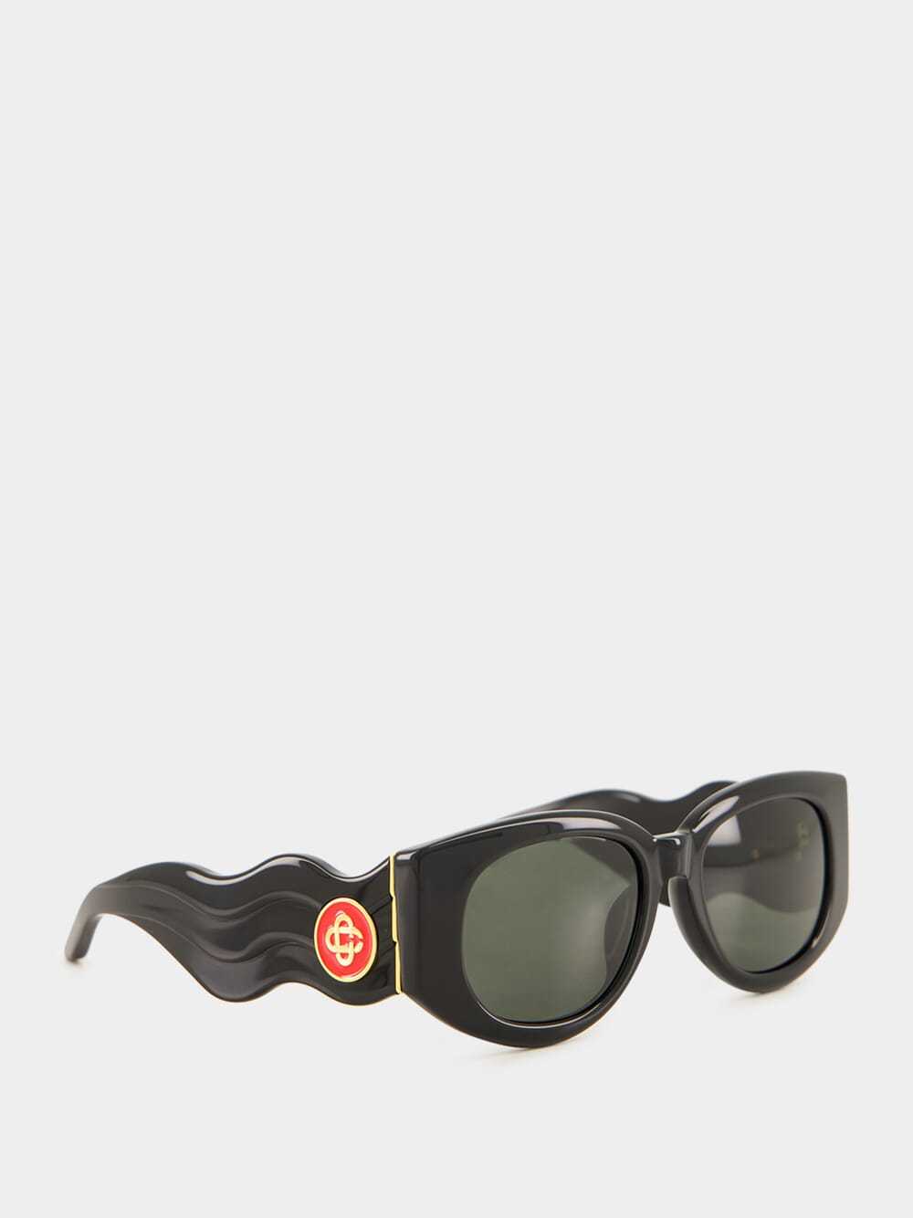 Casablanca Full-frame Sunglasses In Black