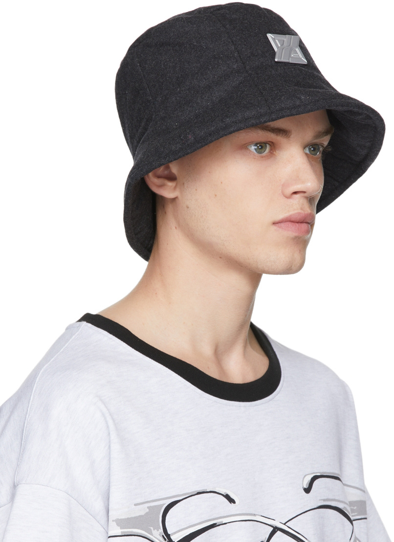 We11 Done Logo Fisherman's Hat In White