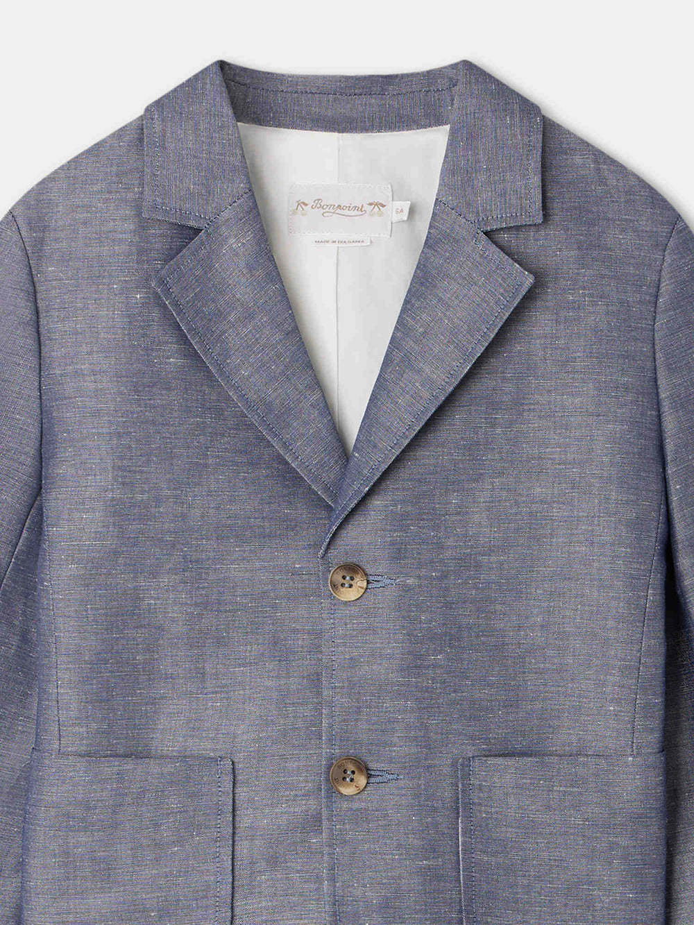 Bonpoint Long-sleeved Jacket In Gray