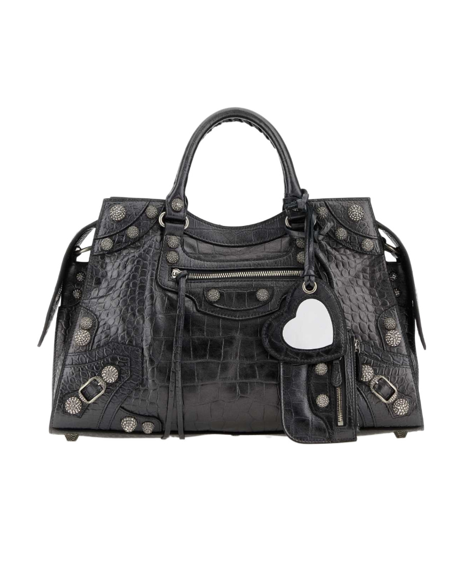 Balenciaga Neo Cagole City Handbag In Black