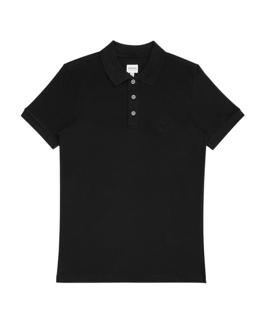 ARMANI COLLEZIONI LAPEL POLO SHIRT