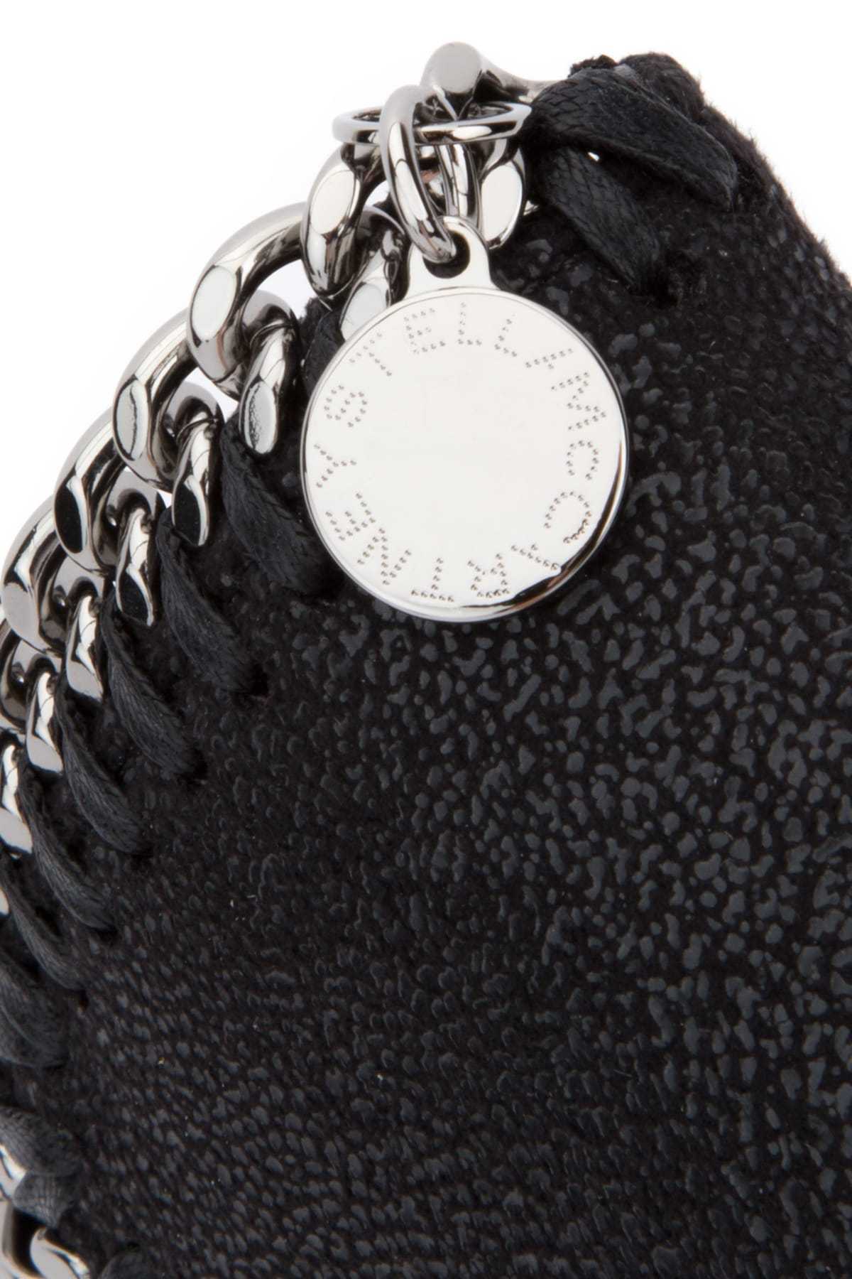 Stella Mccartney Falabella Continental Wallet In Black