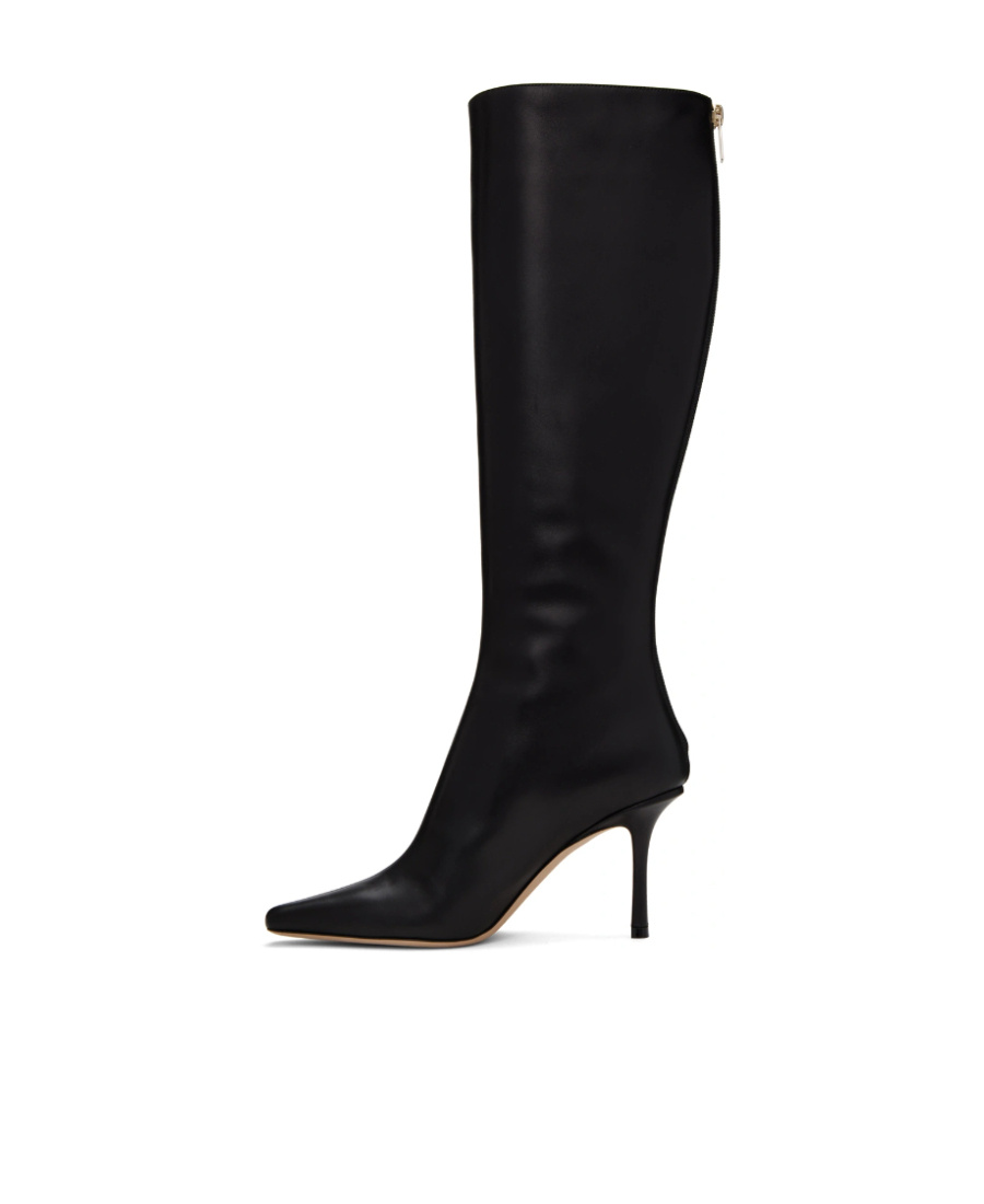 Jimmy Choo Agathe Tall Boot In Black