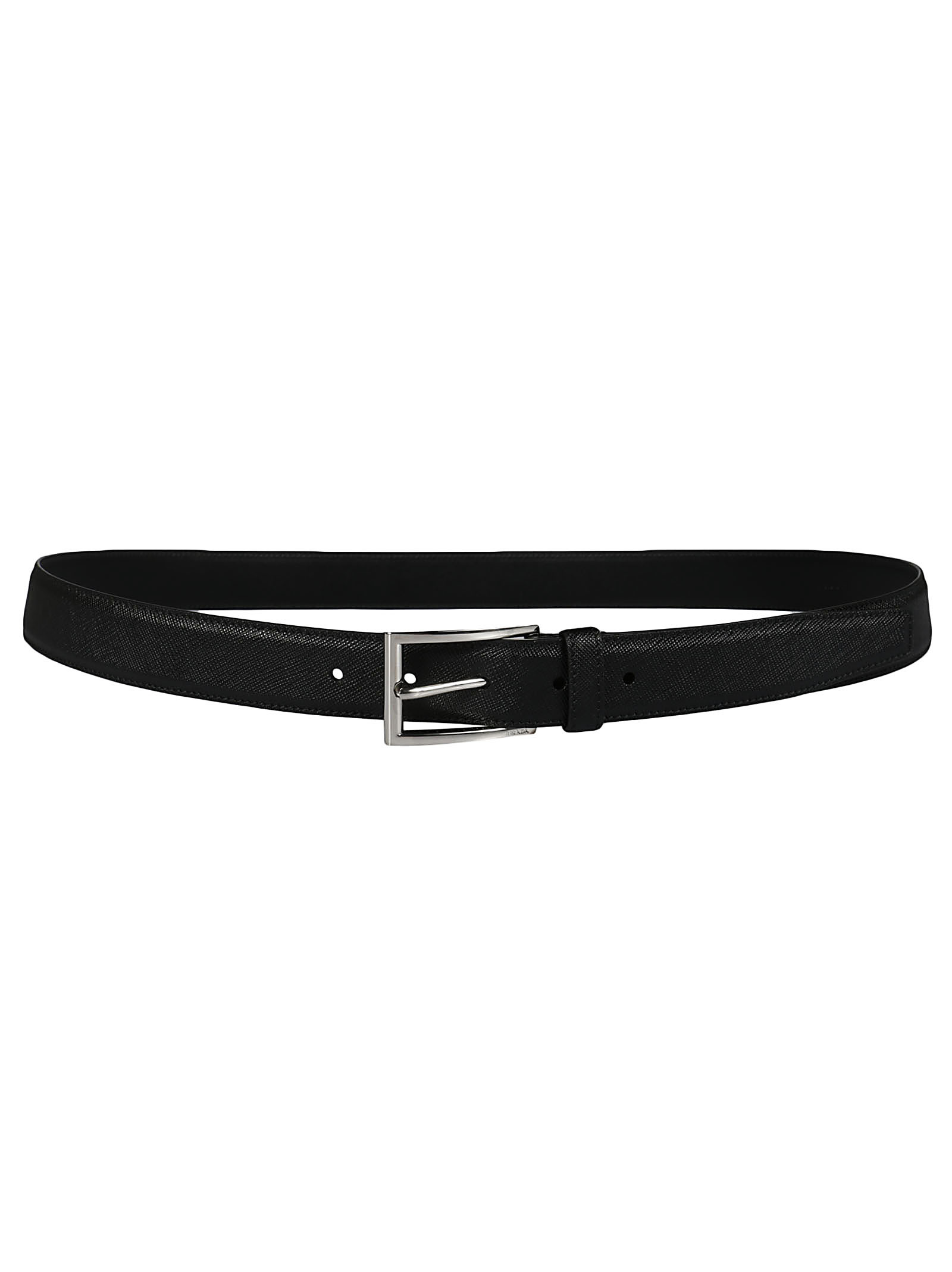 Prada Buckle Belt In Black