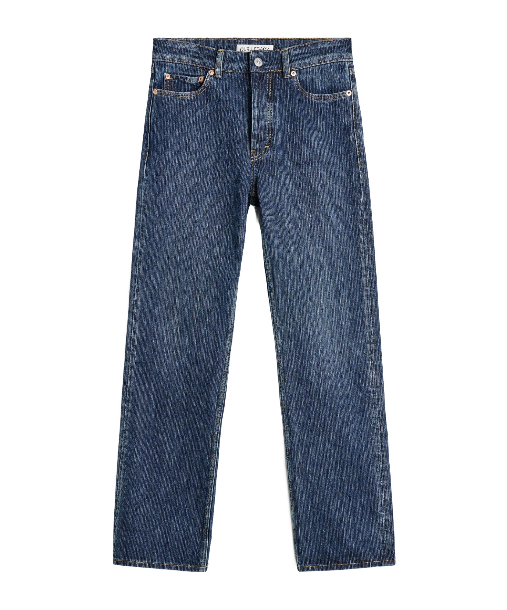 Our Legacy Chain Denim Trousers In Blue