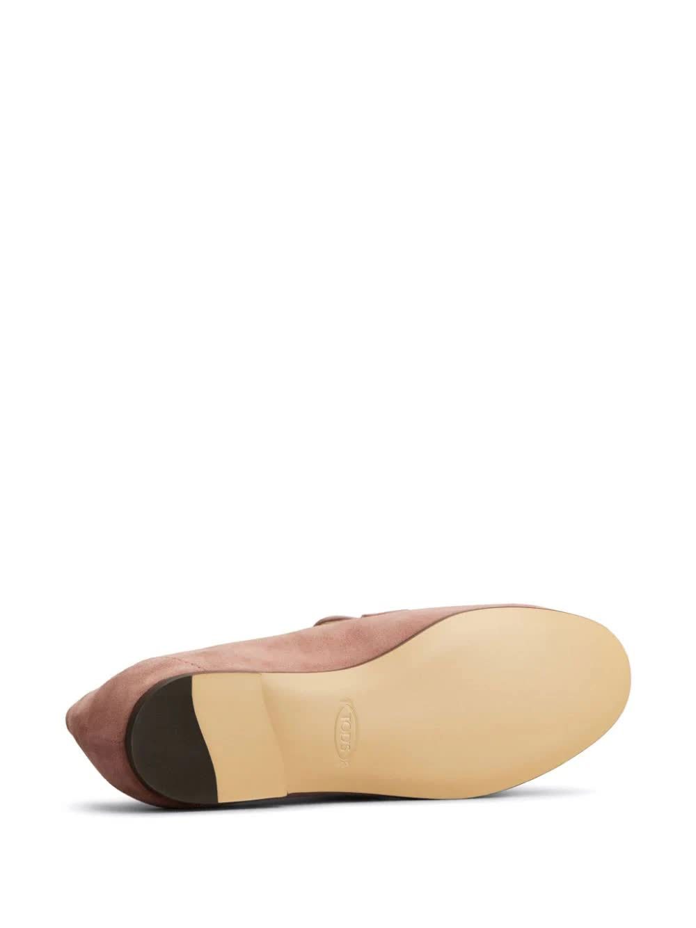 Tod's Kate Suede & Leather Loafer In Brown
