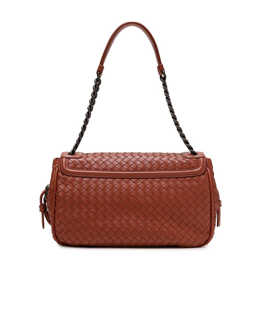 BOTTEGA VENETA LOGO SHOULDER BAG