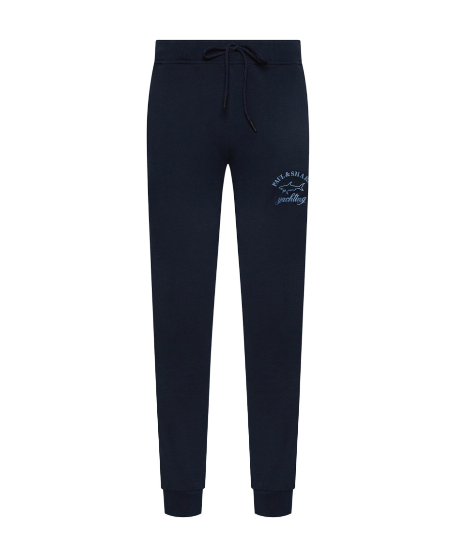 Shop Paul & Shark Logo Track Pants In Black