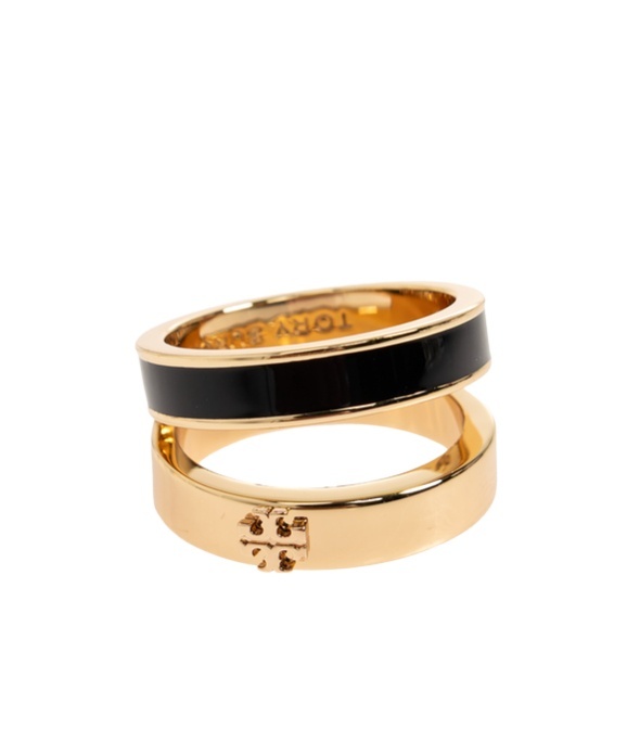 Tory Burch Signature Ring In Gold