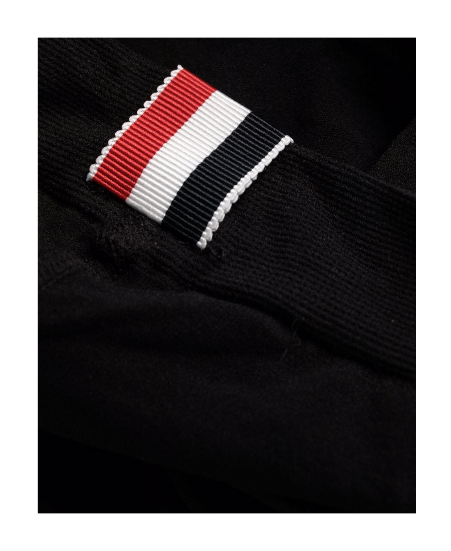 Thom Browne Hector-motif Tights In Black