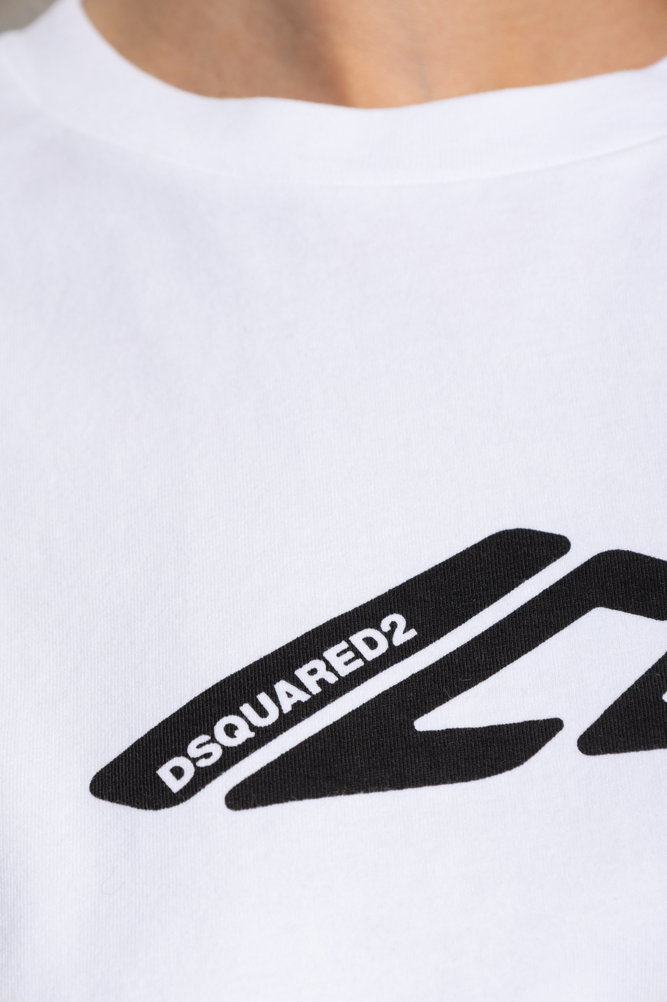 Dsquared2 Signature Icon Cropped T-shirt