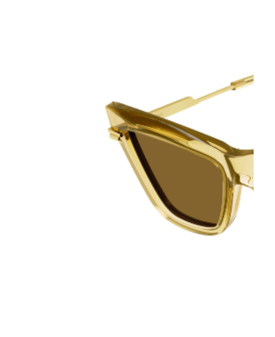 Bottega Veneta Classic Cat-eye Frame Sunglasses In Green