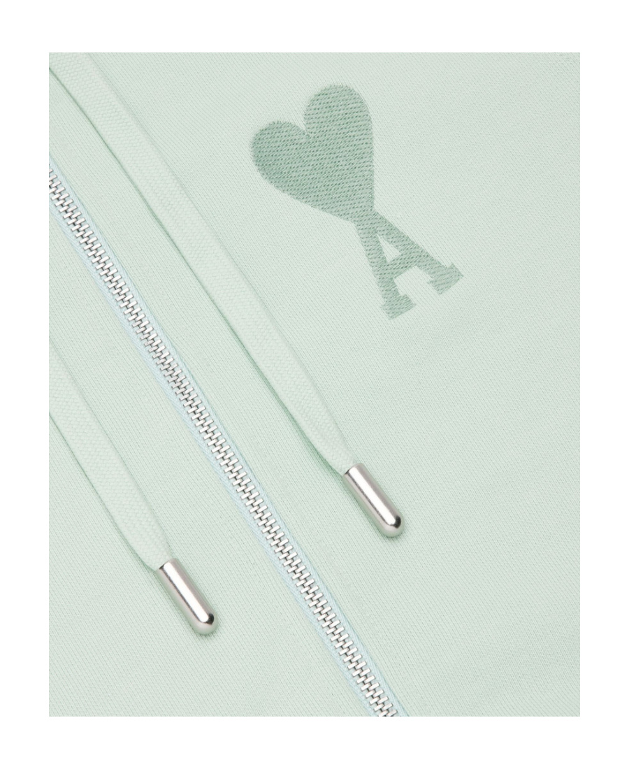 Ami Alexandre Mattiussi Ami De Coeur Zipped Hoodie