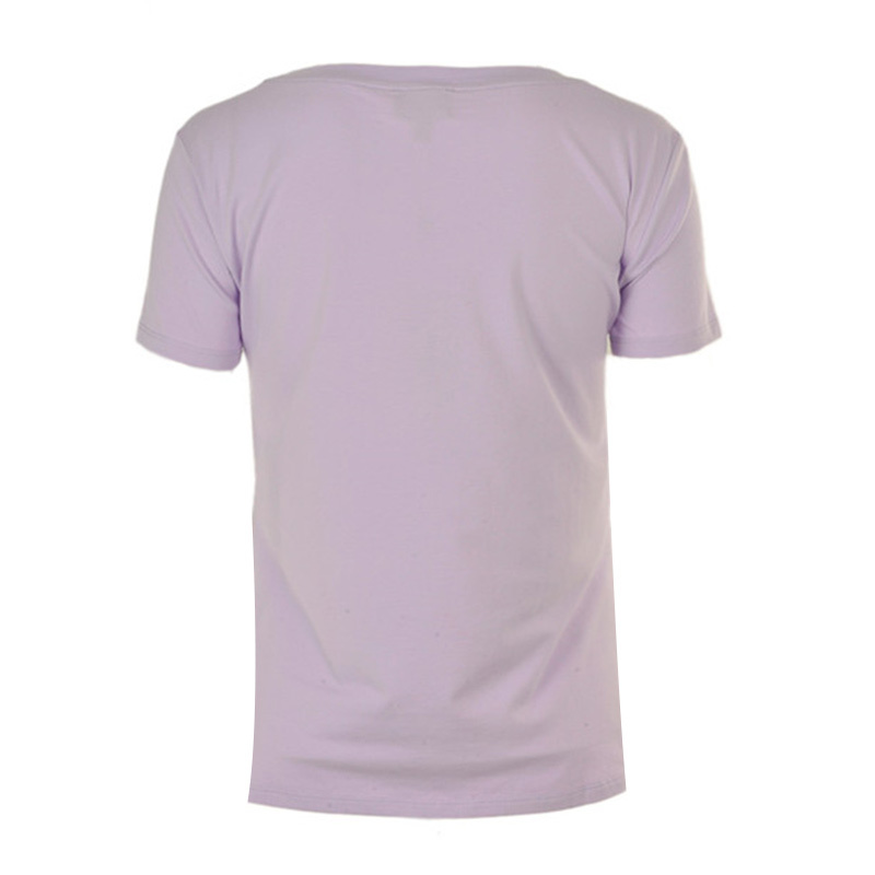 Shop Armani Jeans Round-necked Casual T-shirt In Purple