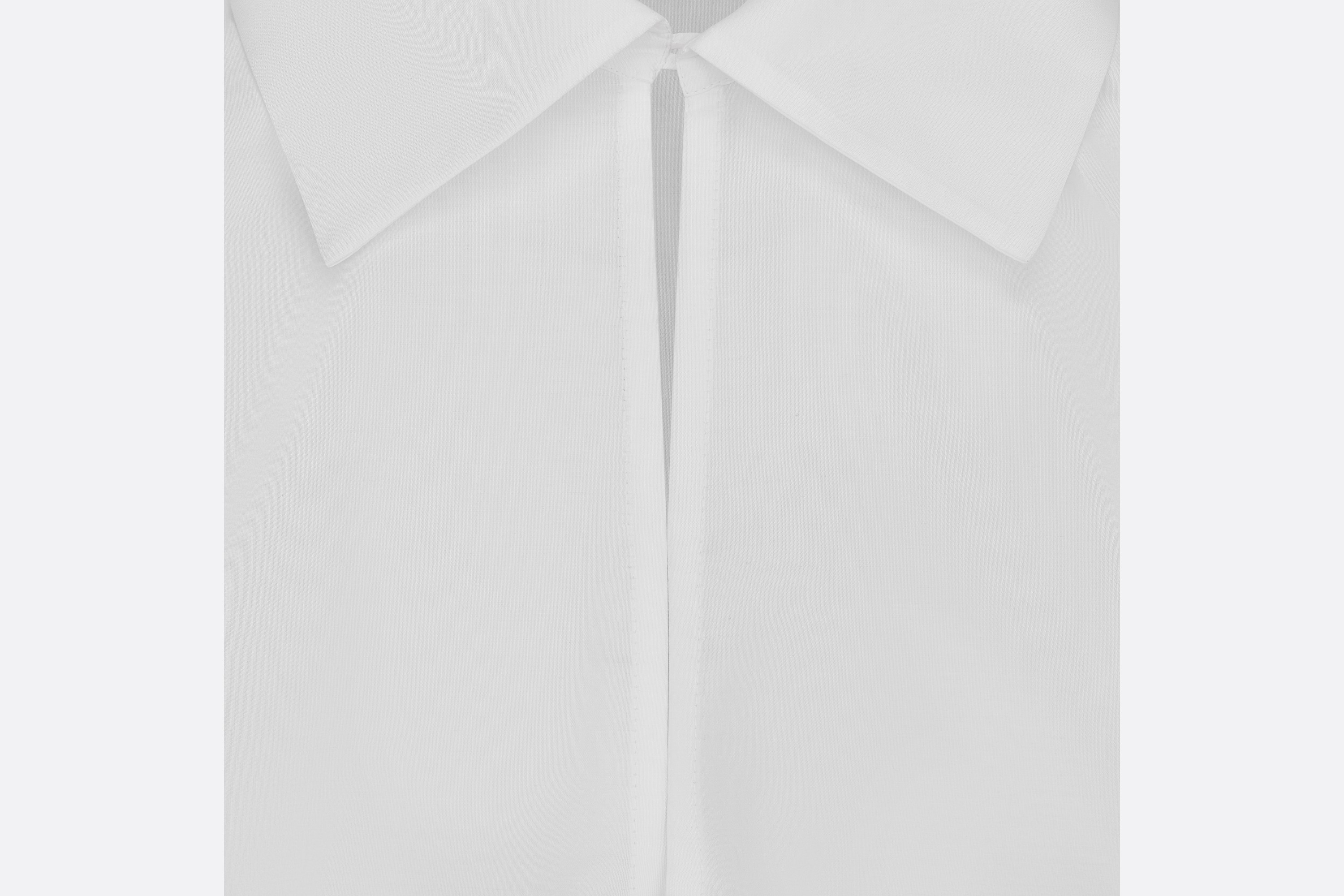 Dior A Short Sleeved Shirt In White