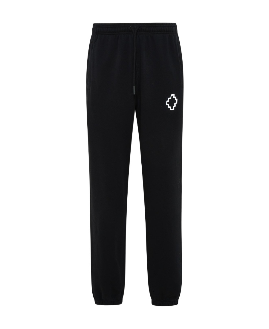 Marcelo Burlon County Of Milan Marcelo Burlon Tempera Cross Sweatpants In Black
