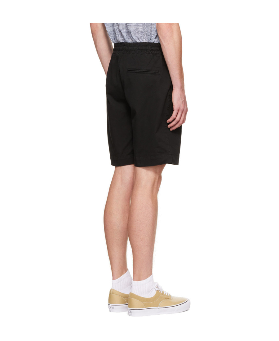 Ymc You Must Create Elasticated Drawstring-waistband Shorts In Black
