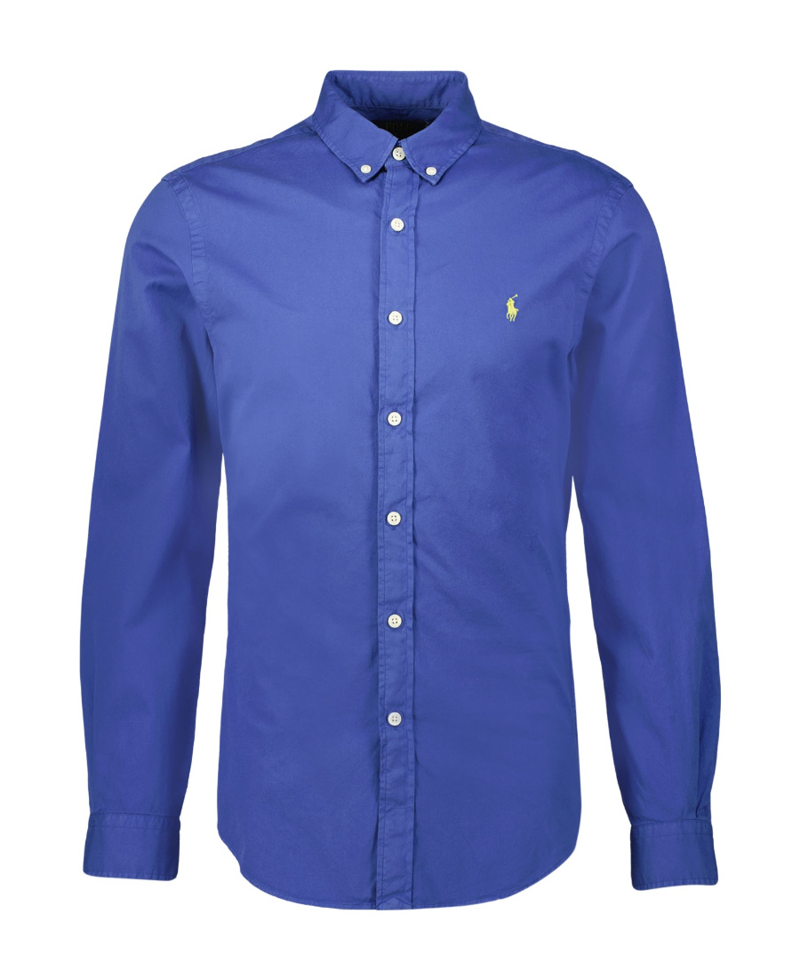 POLO RALPH LAUREN POLO RALPH LAUREN LOGO-EMBROIDERED BUTTON-UP SHIRT