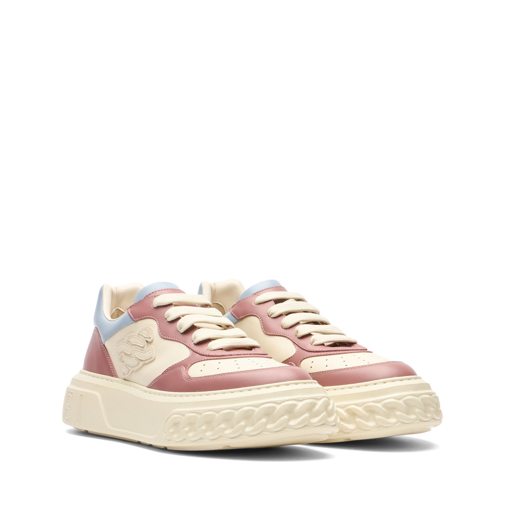 Casadei Cross-country Sneakers In White
