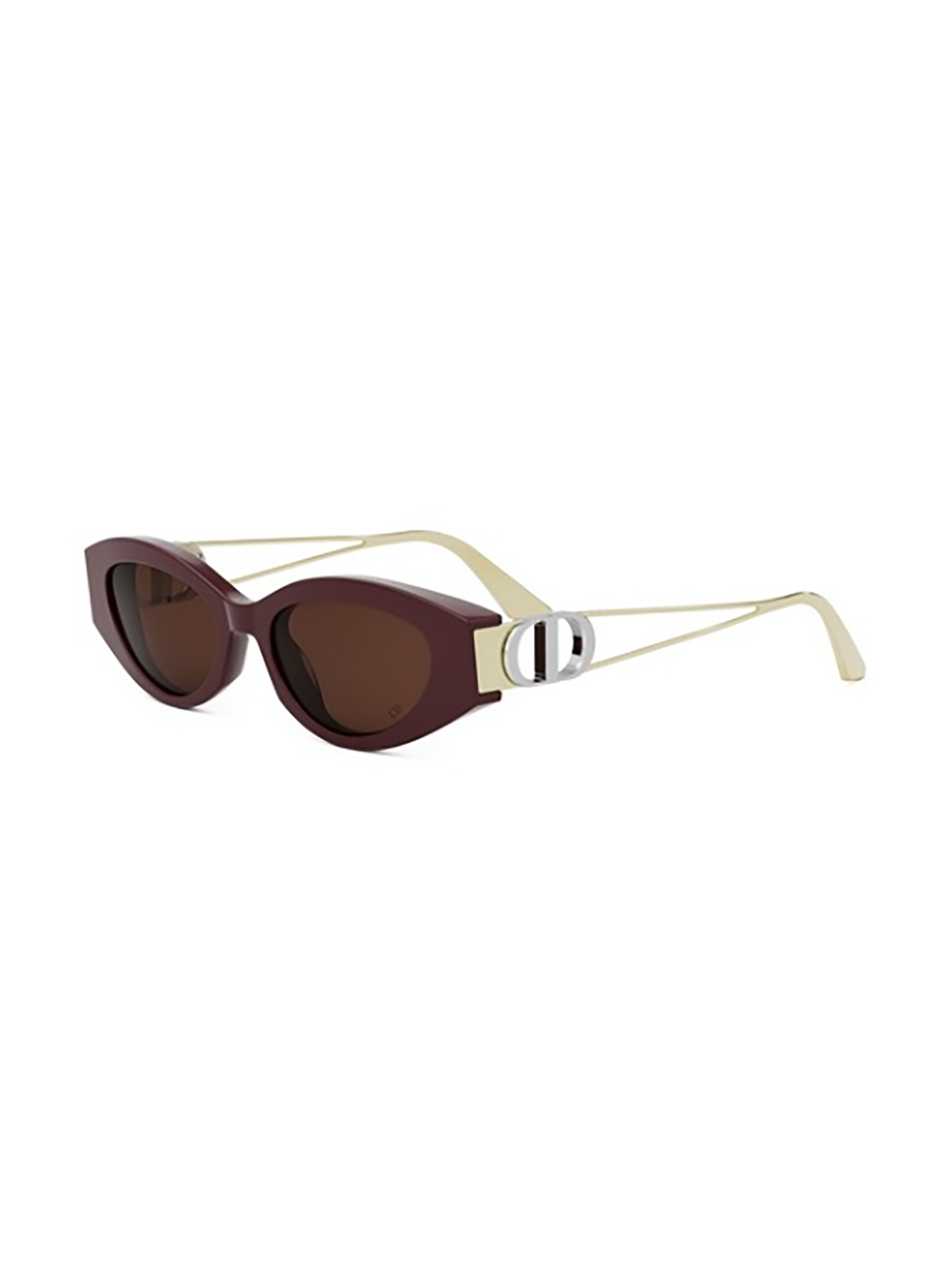 Dior 30montaigne B6i 51mm Oval Sunglasses In Green