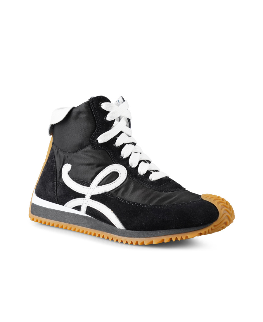 Loewe Flow Runner High-top Trainers In Black