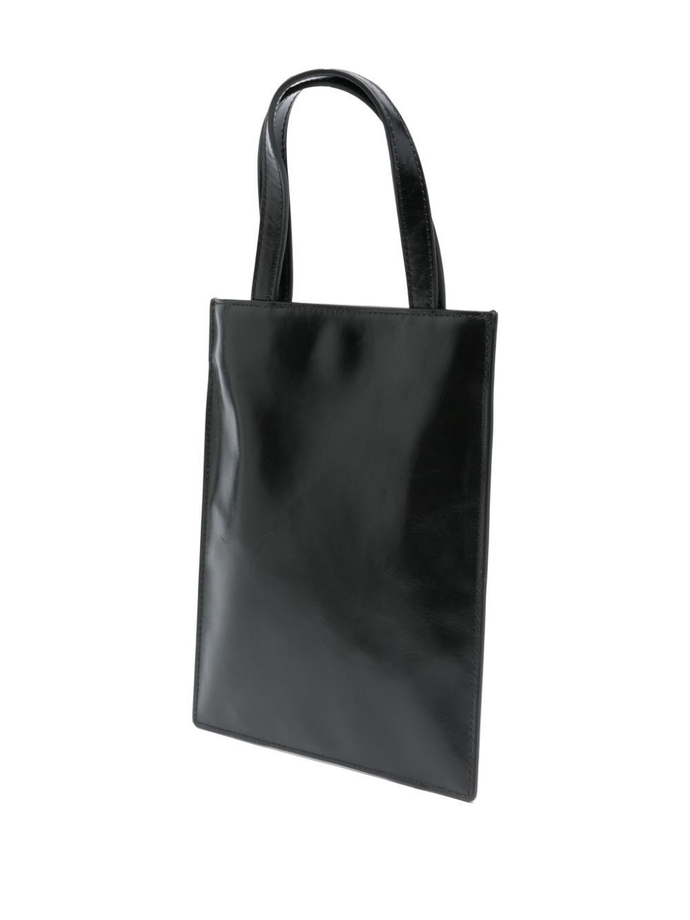 Alexander Wang Small Pinch Leather Tote Bag In Black