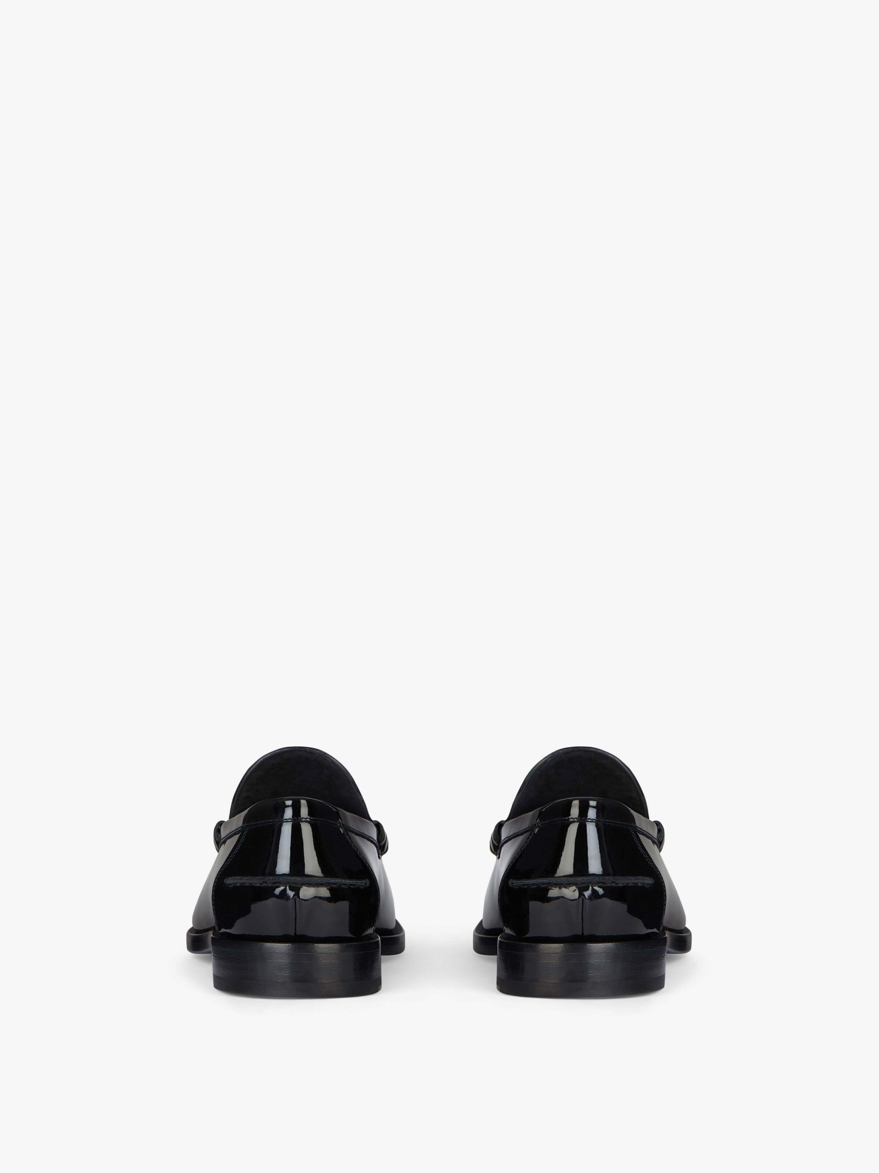 Givenchy Classic Leather Mr. G Loafers In Black