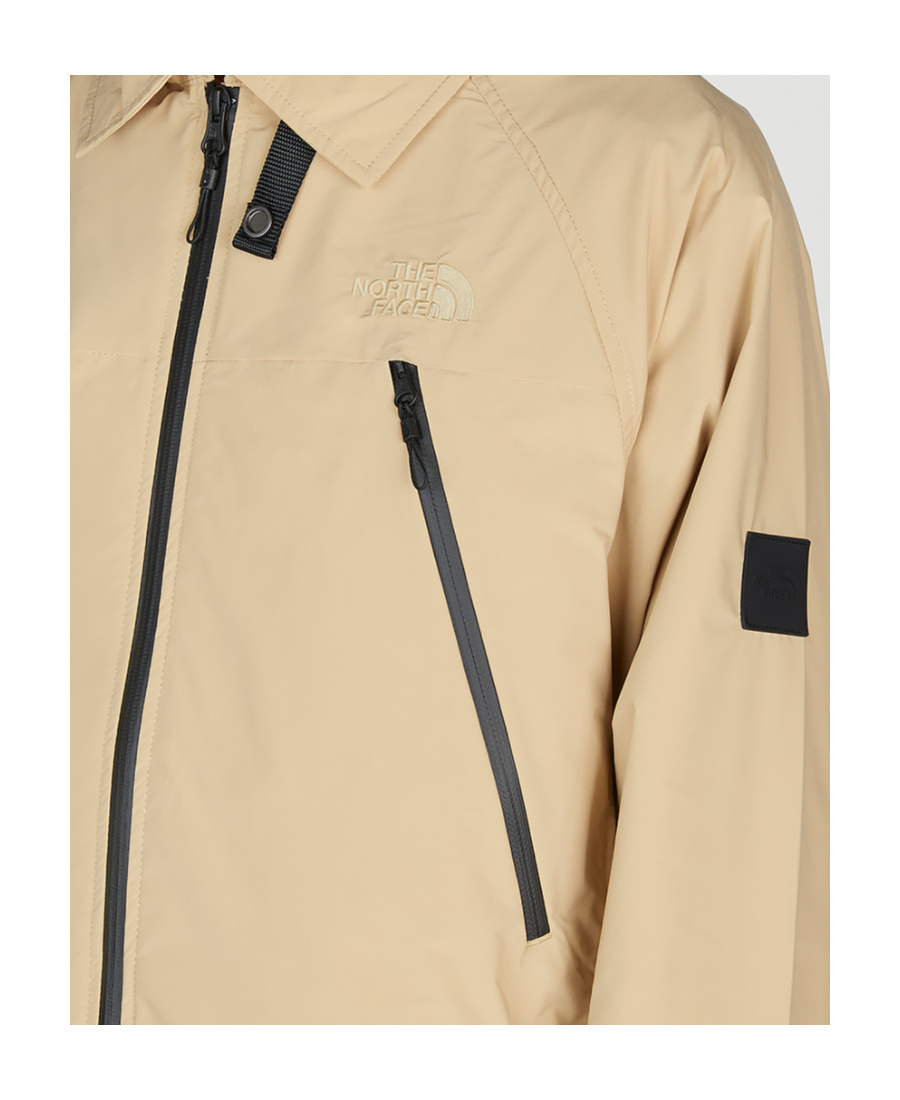 Shop The North Face Logo-embroidered Jacket In Nude