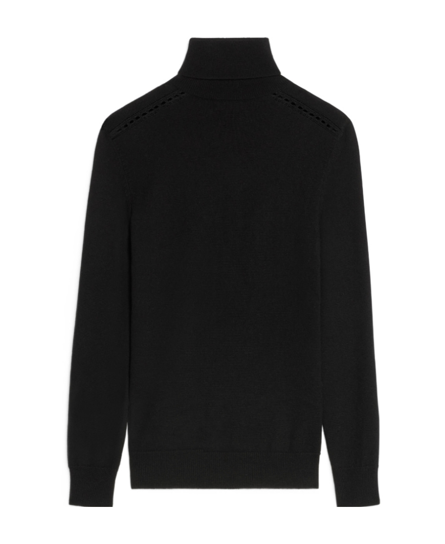 Celine High-necked Sweater In Black