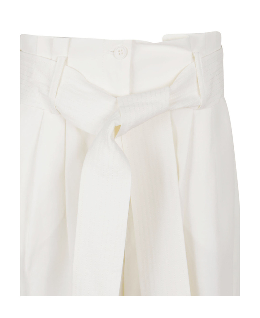Shop P.a.r.o.s.h High-rise Tied-waist Shorts