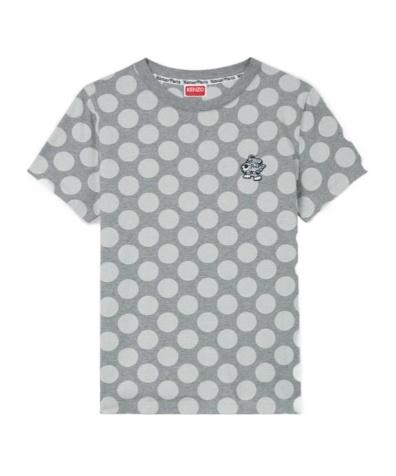 Kenzo Short-sleeved T-shirt In Gray