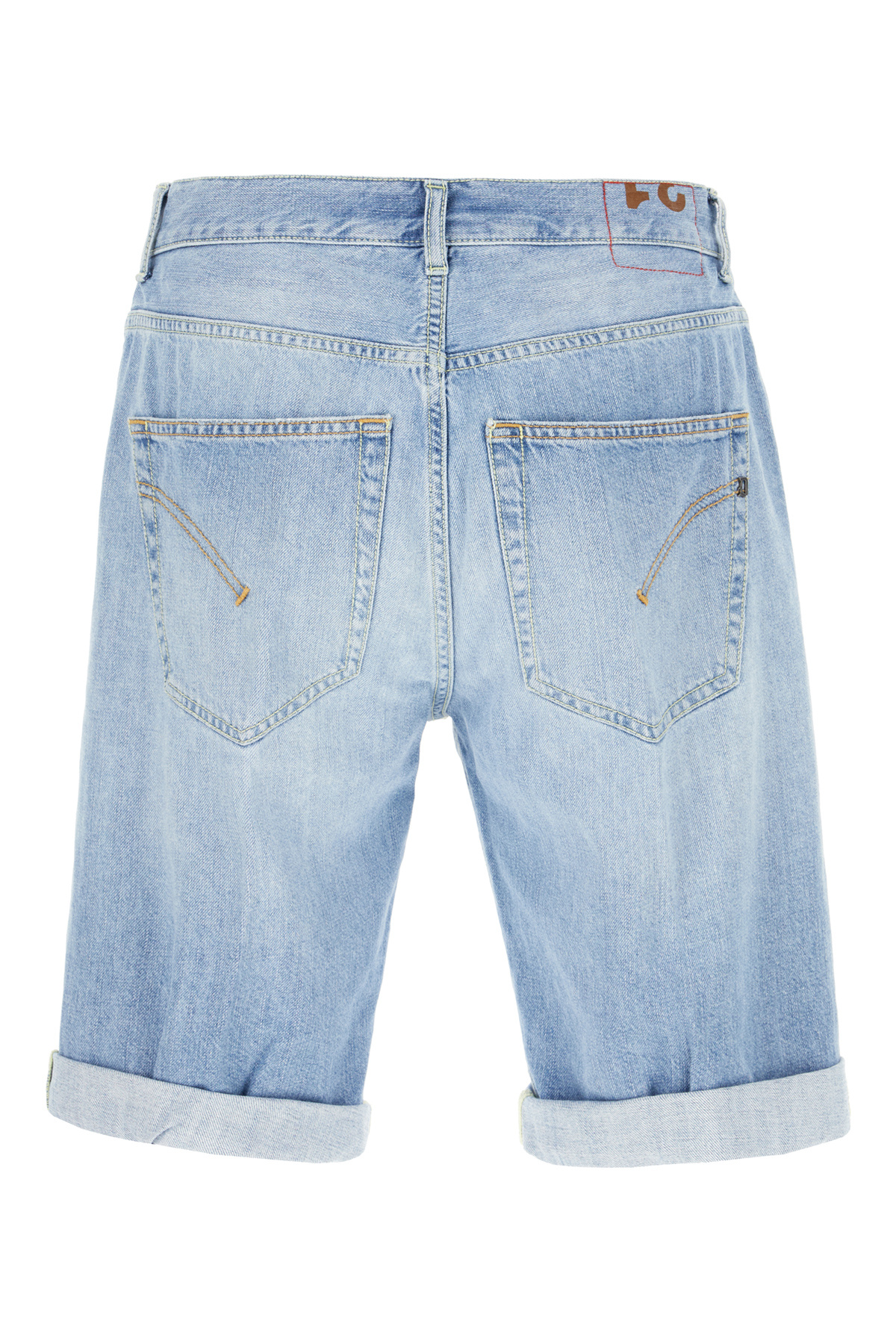 Dondup Denim Bermuda Shorts In Blue