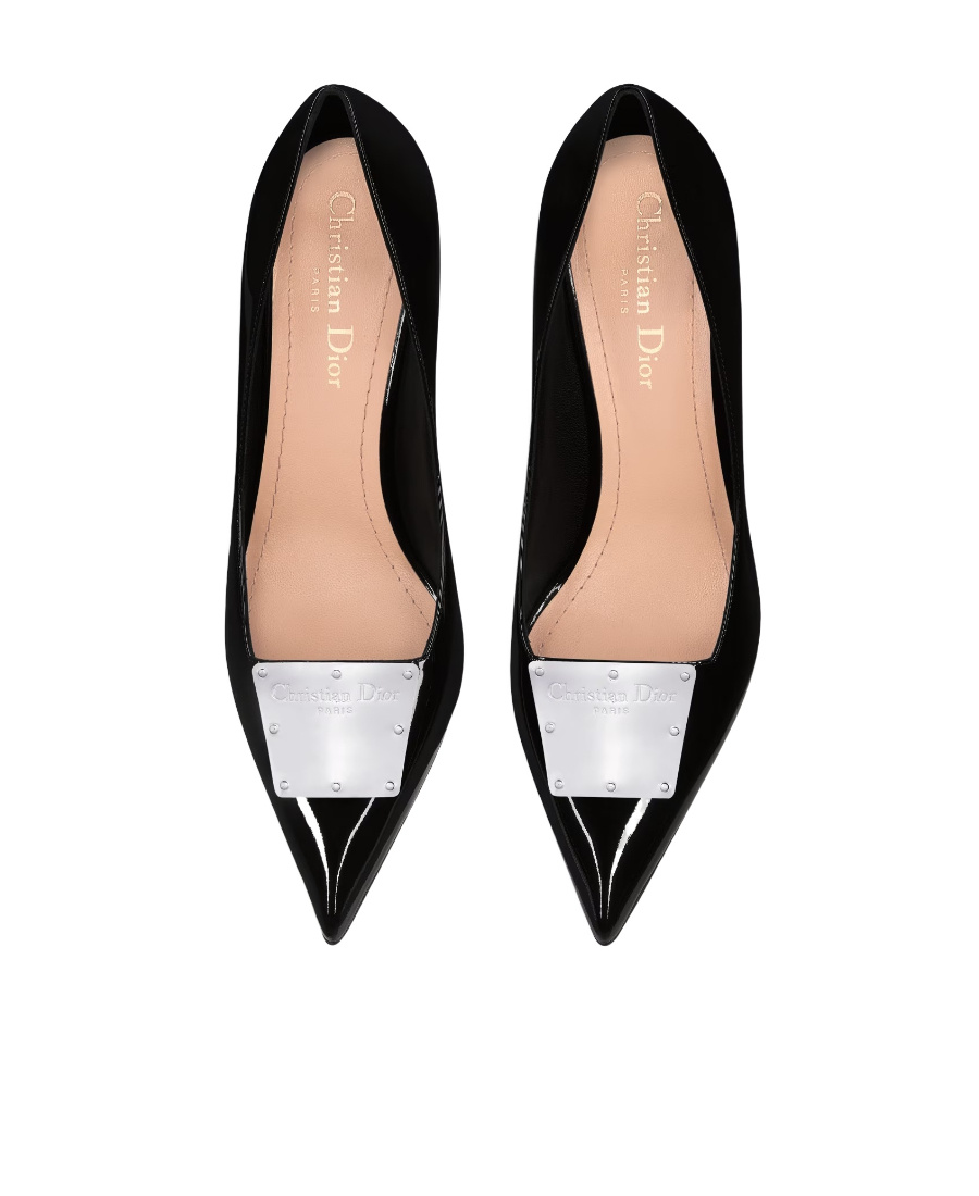 Dior Logo High Heels In Black