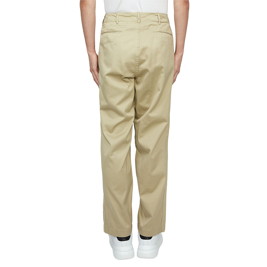 Nanamica Concealed-fastening Straight Trousers In Green