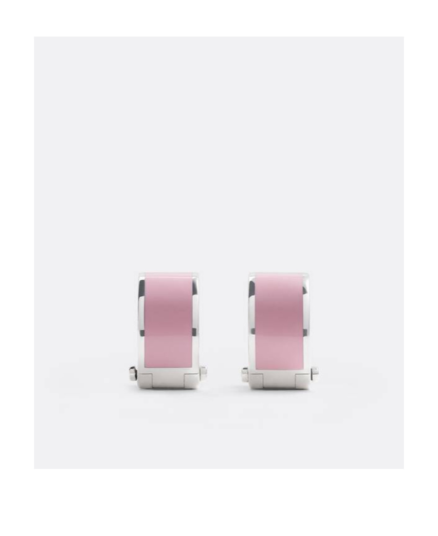 Bottega Veneta Ring Earrings In White
