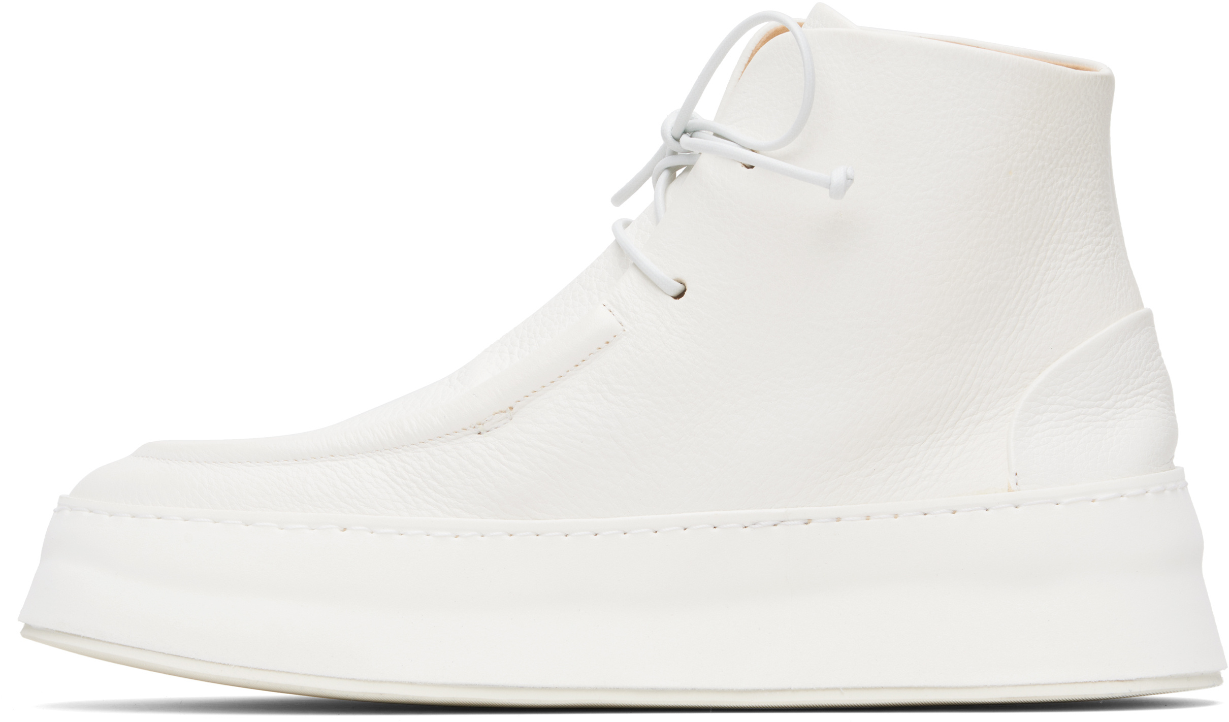Marsèll Cassapana Ankle Boots In White
