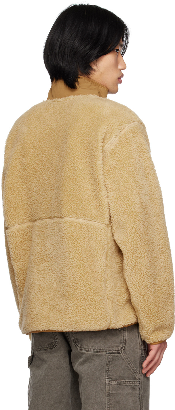 The North Face Logo Long-sleeved Jacket In Nude