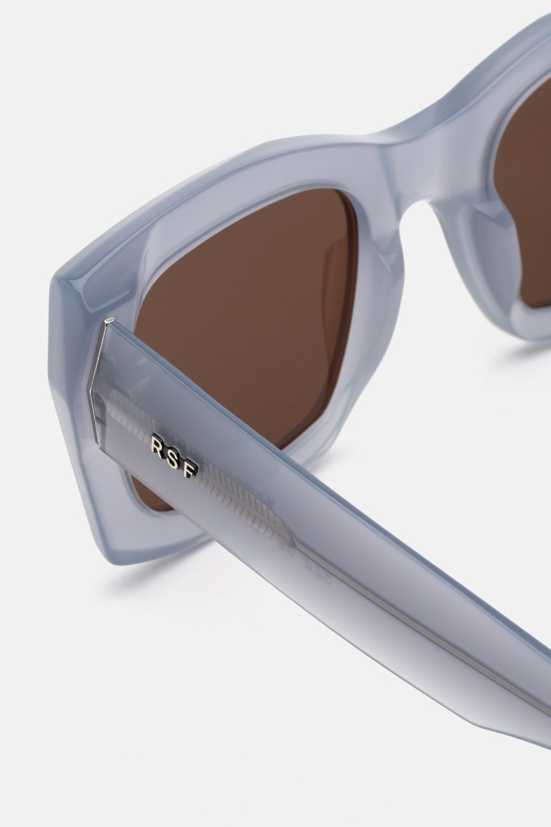 Retrosuperfuture Geometric Frame Sunglasses In Blue