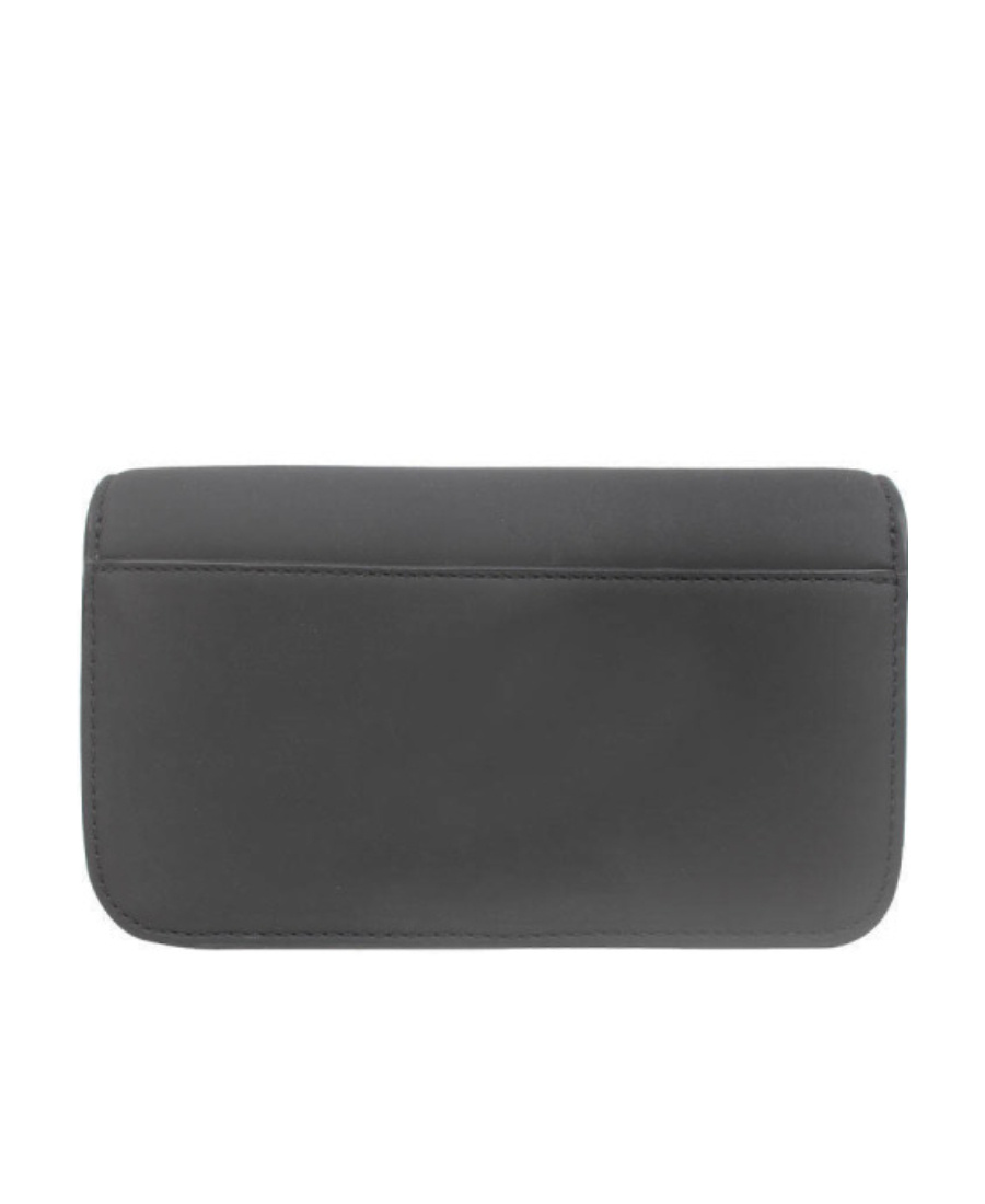 Tory Burch Logo Chain Shoulder Bag In Black