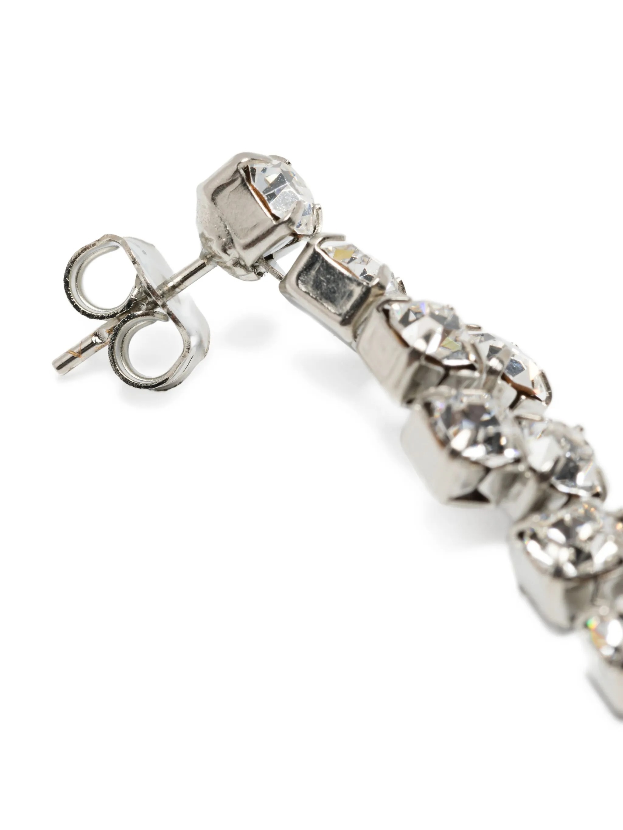 Forte Forte Crystal Pendent Earrings In Metallic