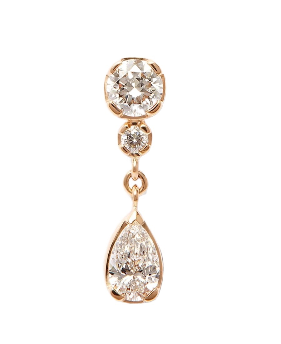 Sophie Bille Brahe 18kt Yellow Gold Goutte Drop Earring In Yellow