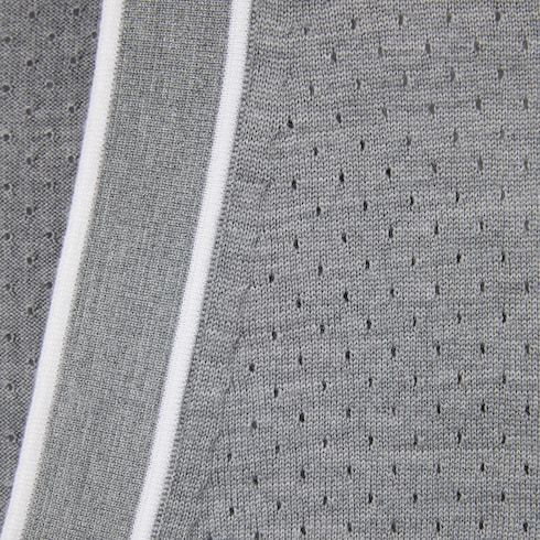 Gucci V-necked Cardigan Front Pockets In Gray