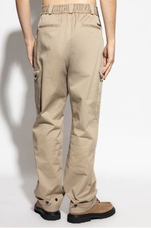 Dolce & Gabbana Cargo-pockets Trousers In Brown