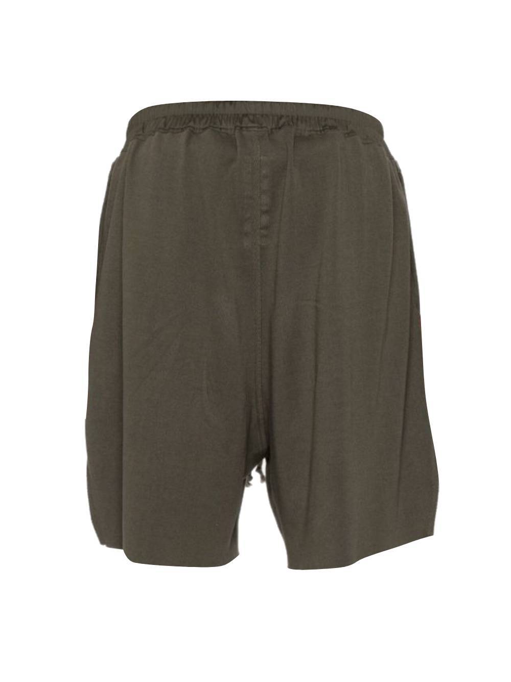 Rick Owens Drawstring Shorts In Gray