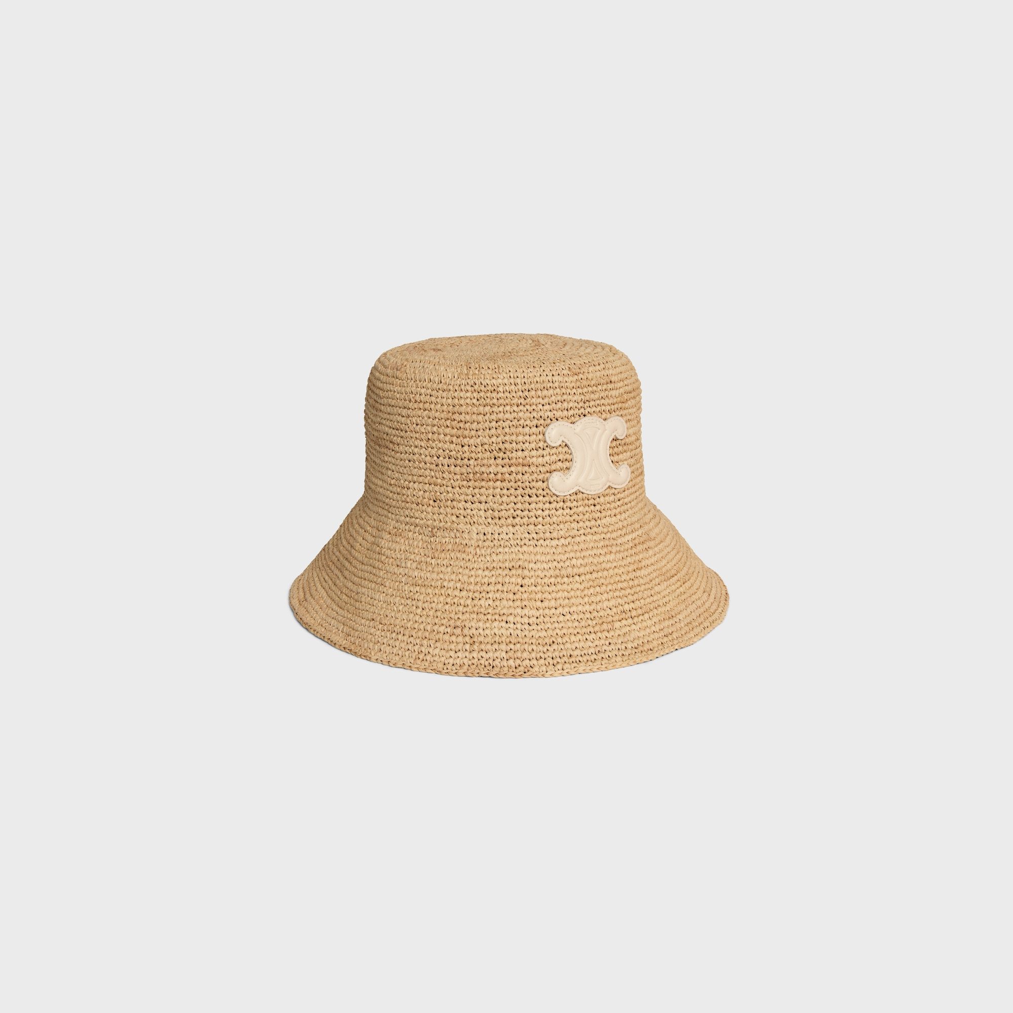 Celine Triomphe Bob In Raffia