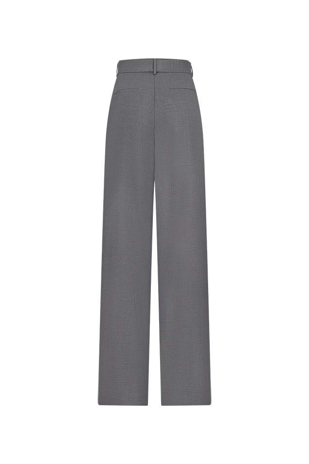 Giuseppe Di Morabito Pleated Wide-leg Trousers In Gray