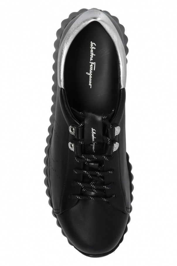 Ferragamo Ninfa Leisure Sports Shoes In Black