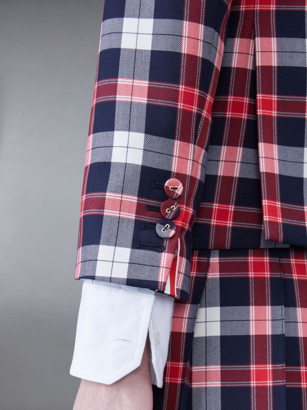 Thom Browne Sport Coat Jackets White In Multicolor